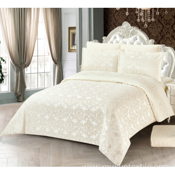 Luxury shiny wedding comforter set queen size